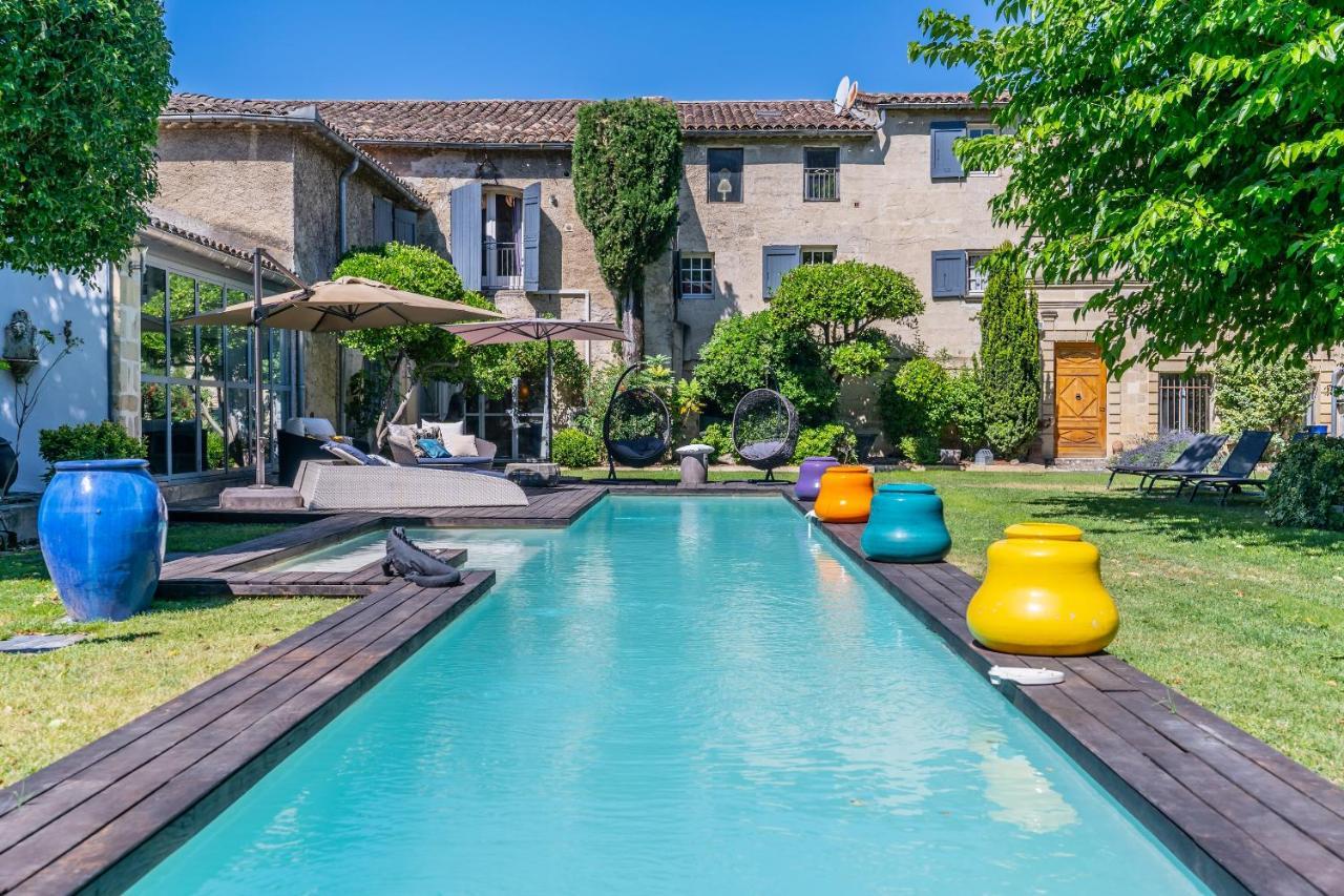 Mas Bleu Villa Sommières Exteriör bild