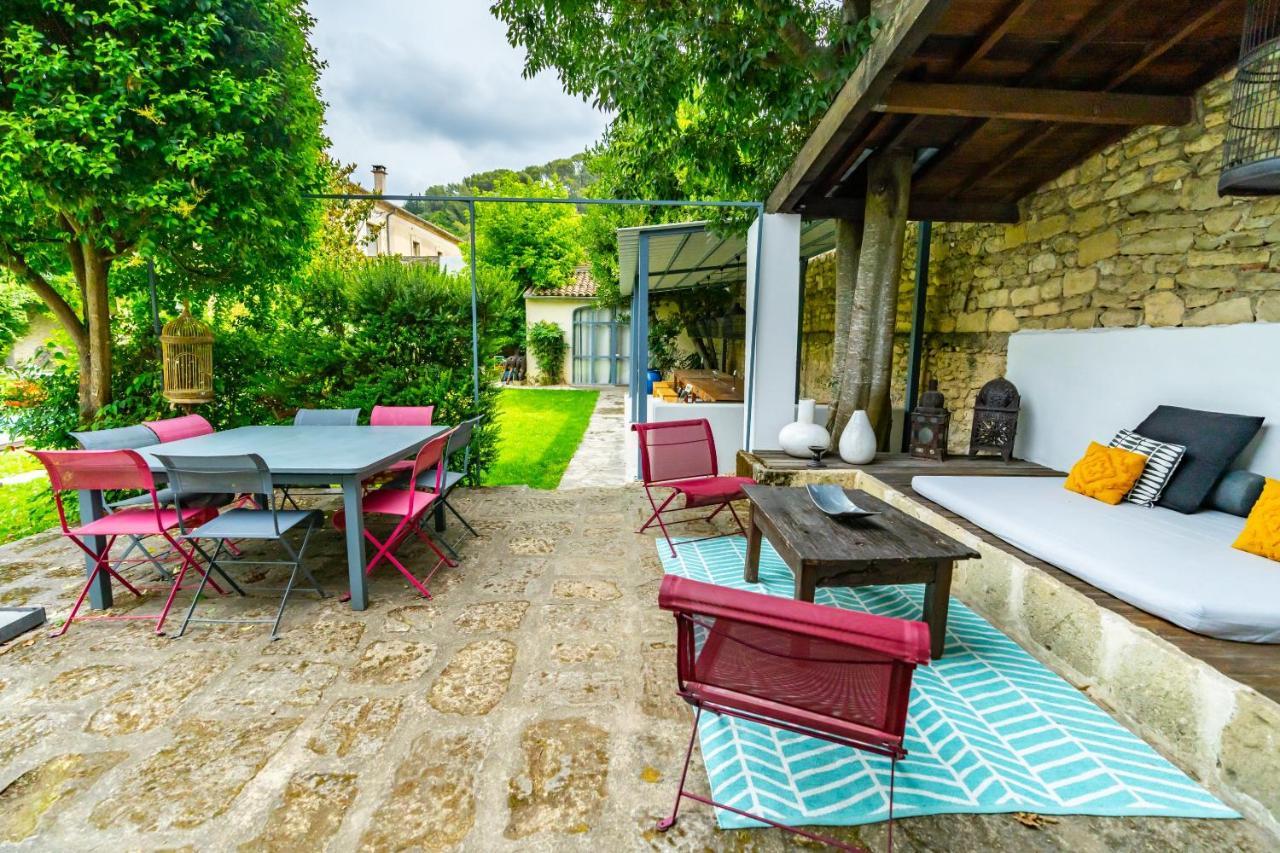 Mas Bleu Villa Sommières Exteriör bild