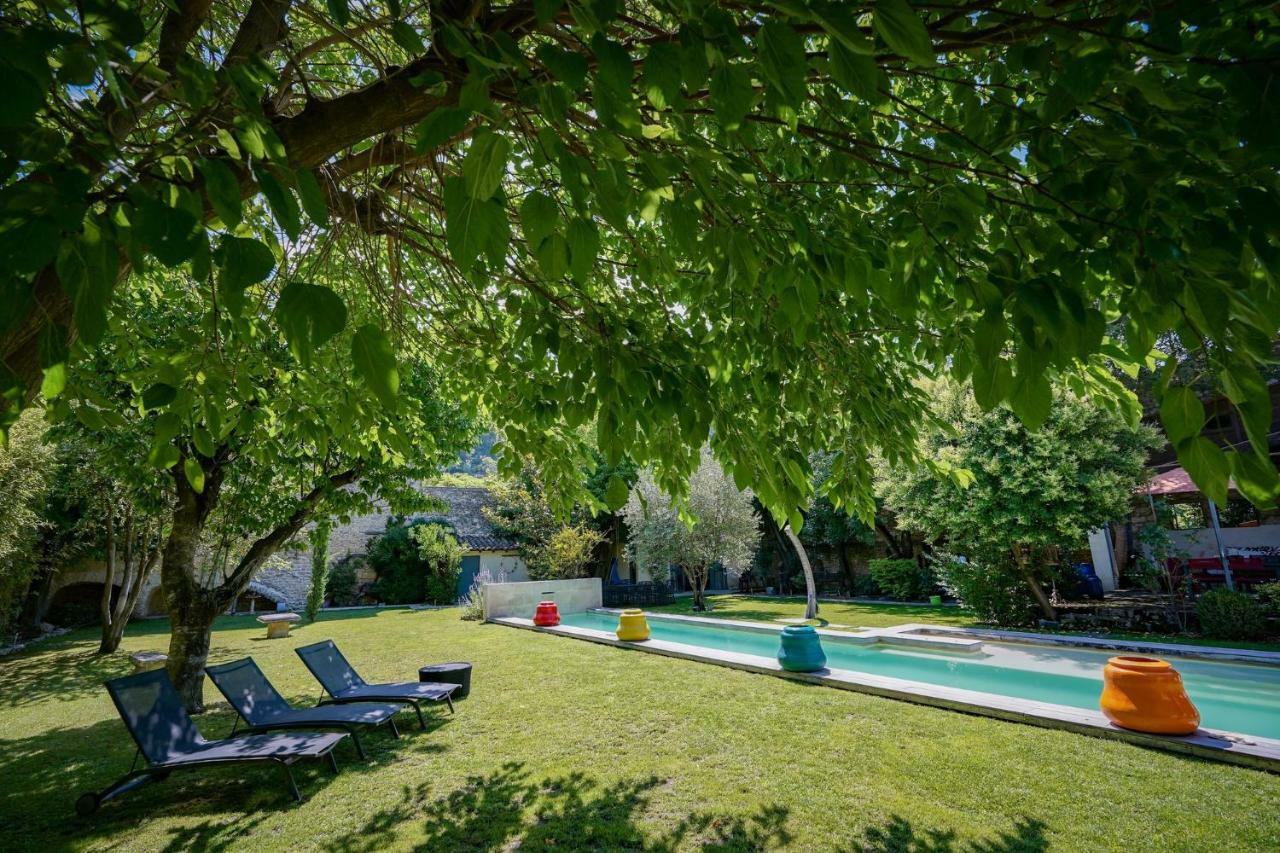 Mas Bleu Villa Sommières Exteriör bild
